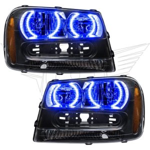 Chevrolet Trail Blazer Headlight Halo Kit - ORACLE Lighting - Blue - `02-`09